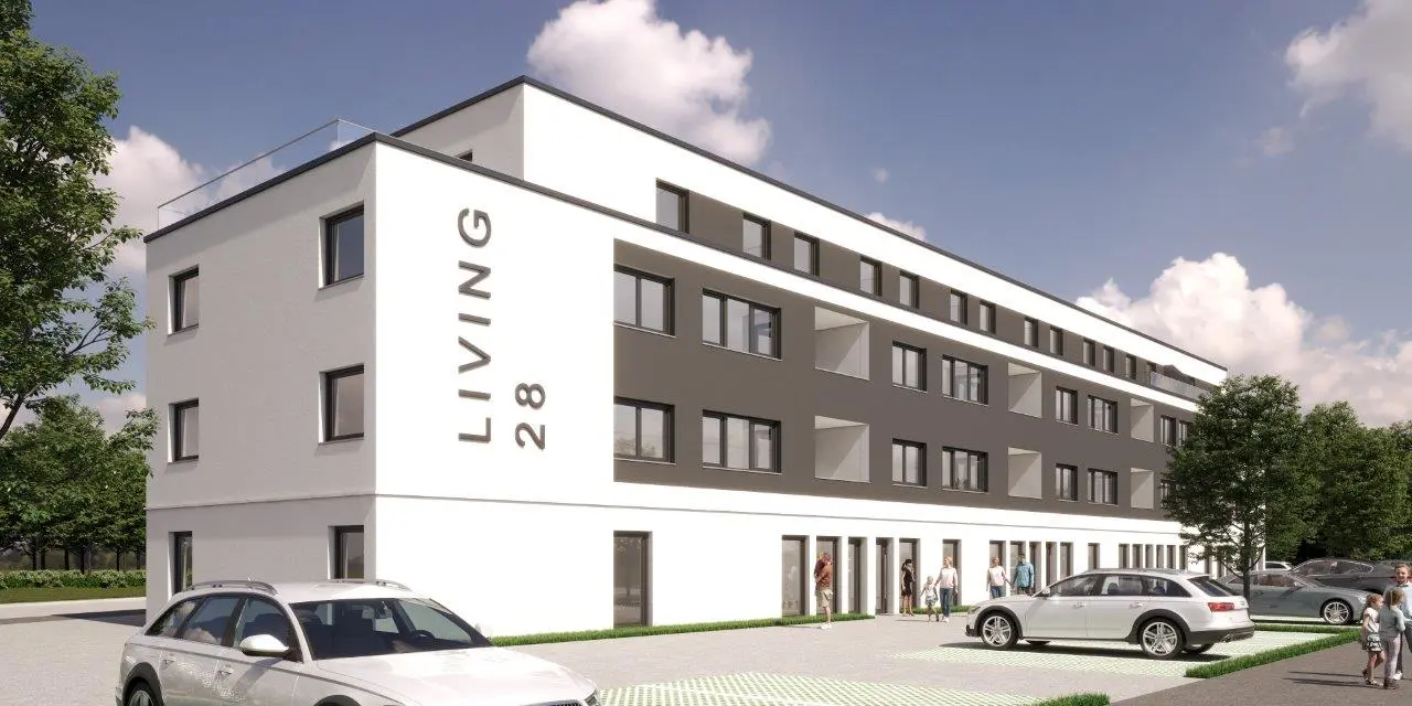 Neubau einer Wohnanlage mit 40 Wohneinheiten und Stellplätzen in Erlensee