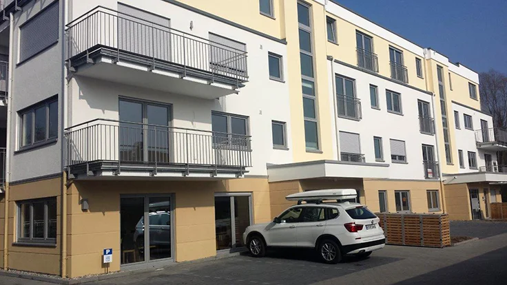 Neubau einer betreuten Wohnanlage mit 21 Wohnungen und Carportstellplätzen in Friedrichsdorf