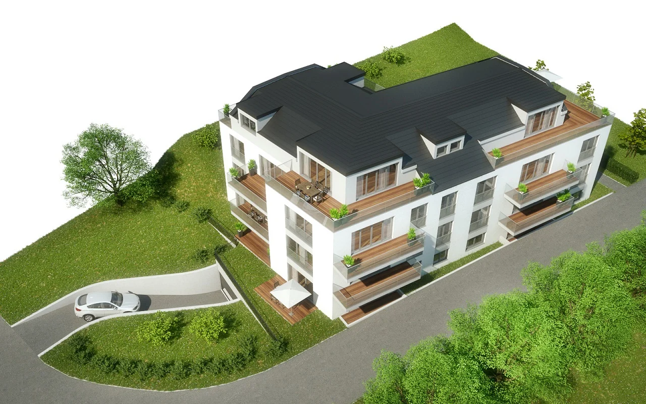 Neubau eines 10-Familienhauses mit Tiefgarage in Bad Vilbel