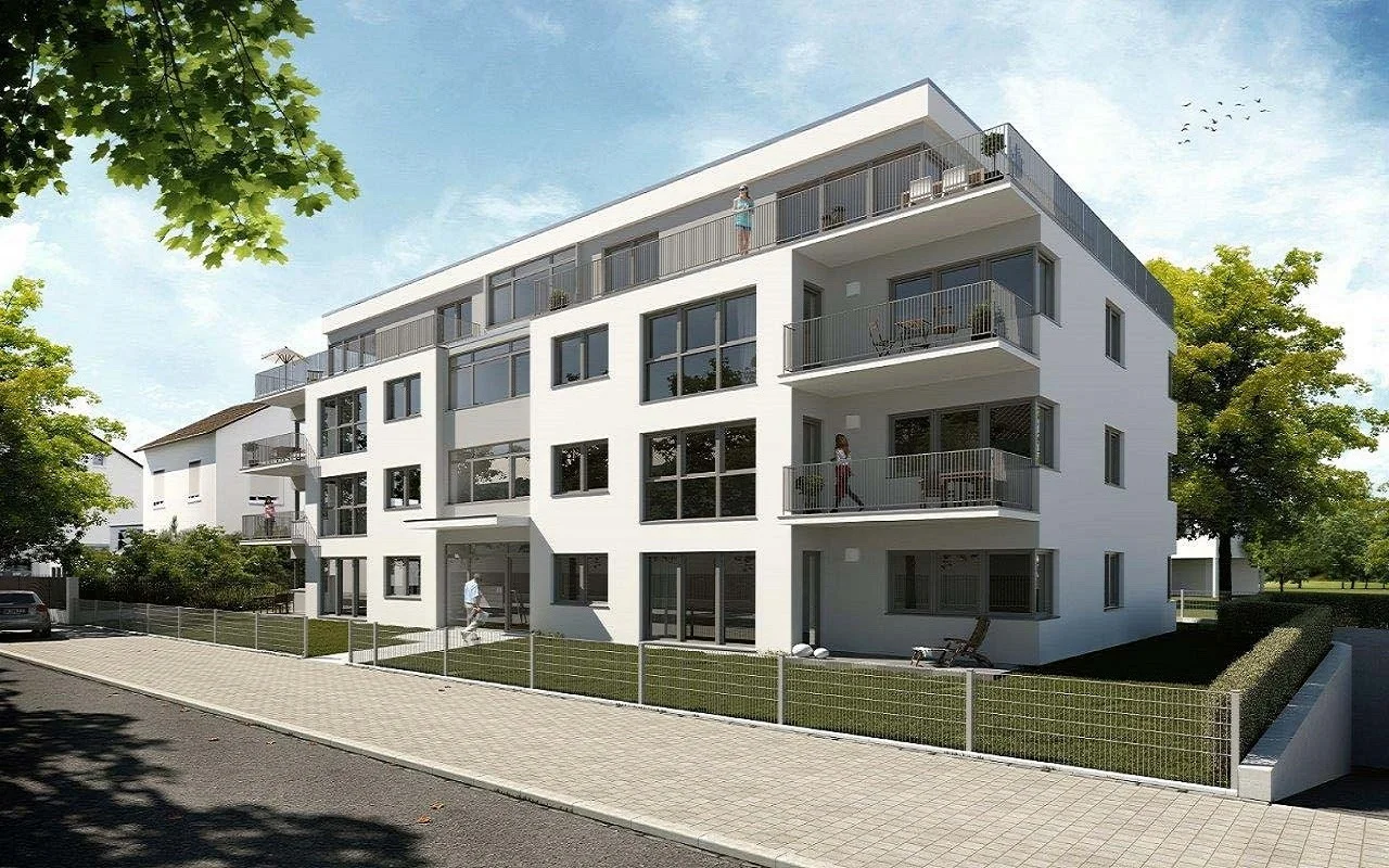 Neubau eines Mehrfamilienhauses mit Tiefgarage in Frankfurt am Main