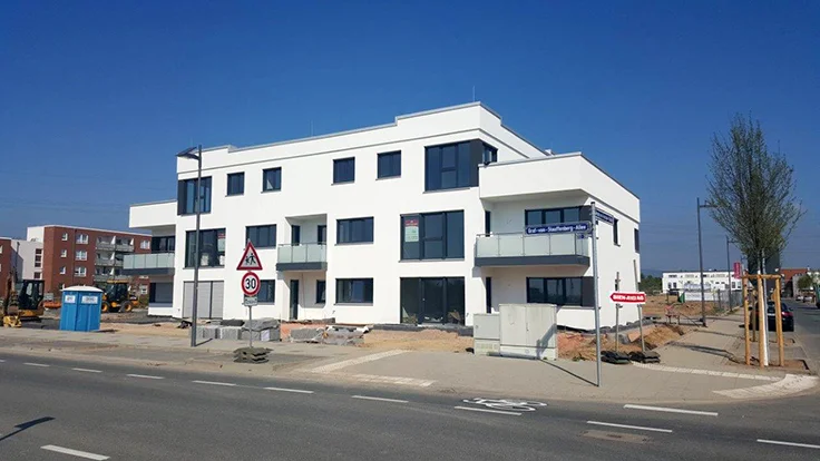 Neubau eines 8-Familienhauses mit Stellplätzen in Frankfurt am Main