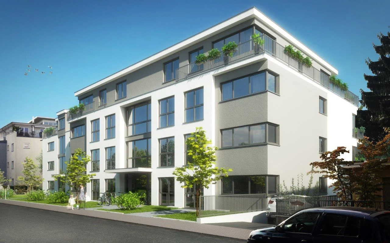 Neubau eines Mehrfamilienhauses mit 17 Wohnungen und Tiefgarage in Bad Soden