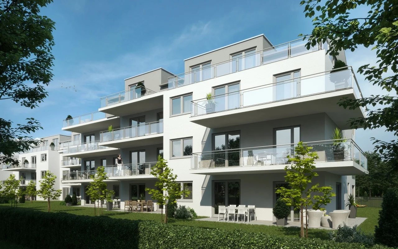 Neubau einer Immobilie im „Herzen von Europa“ mit insgesamt 32 Wohnungen und Tiefgarage in Frankfurt am Main-Heddernheim