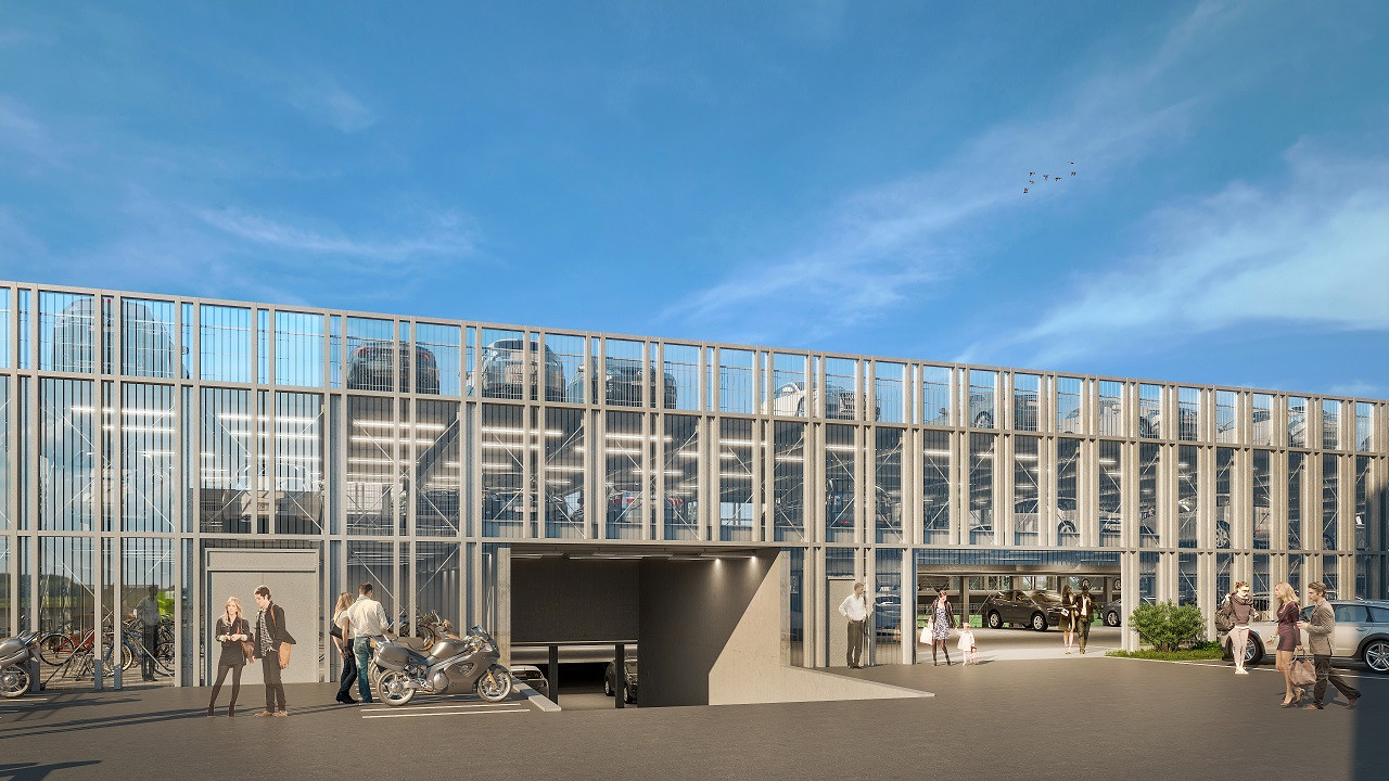 Neubau eines Parkhauses mit ca. 300 Stellplätzen in Groß-Gerau