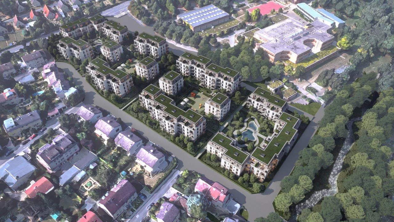 Wohnanlage mit ca. 300 Wohnungen, Ärztezentrum, Kindergarten, betreutem Wohnen und Pflegeheim in Schwalbach