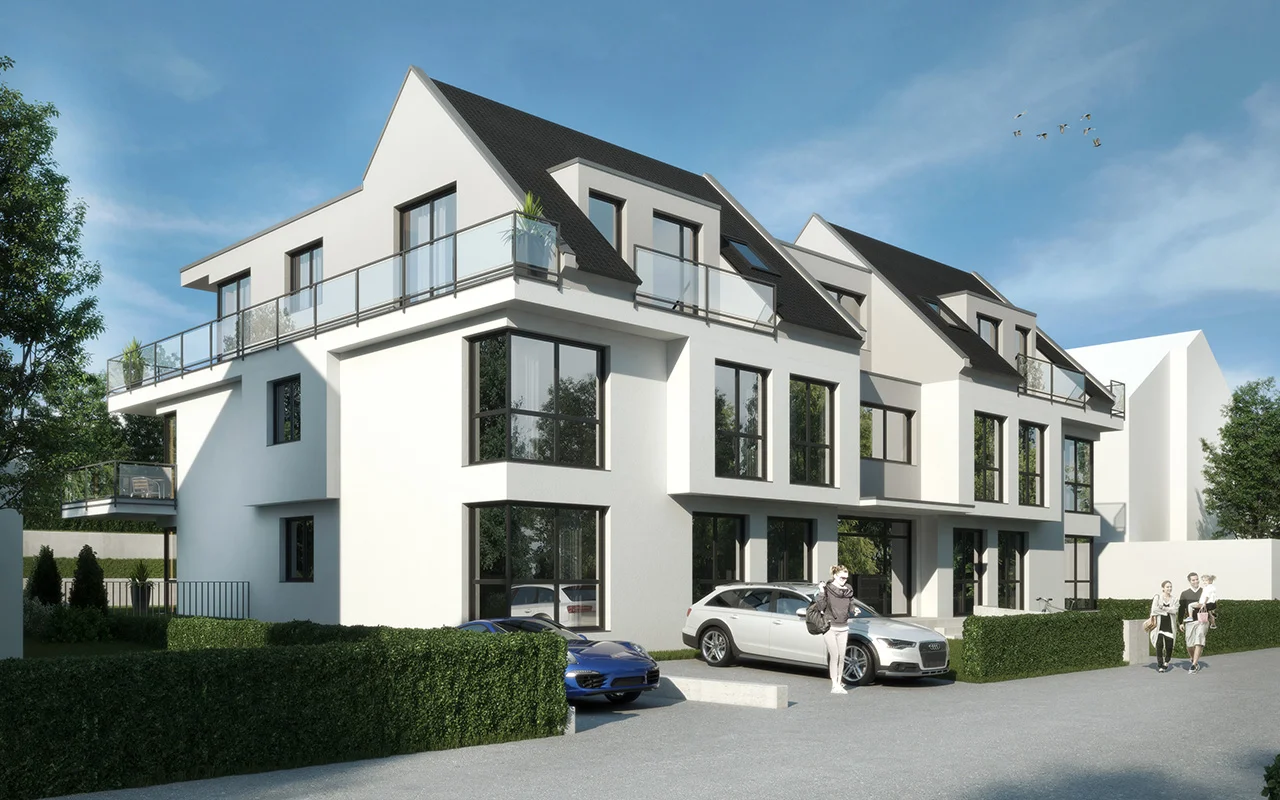 Neubau eines 7-Familienhauses mit Tiefgarage und Stellplätzen in Bad Vilbel