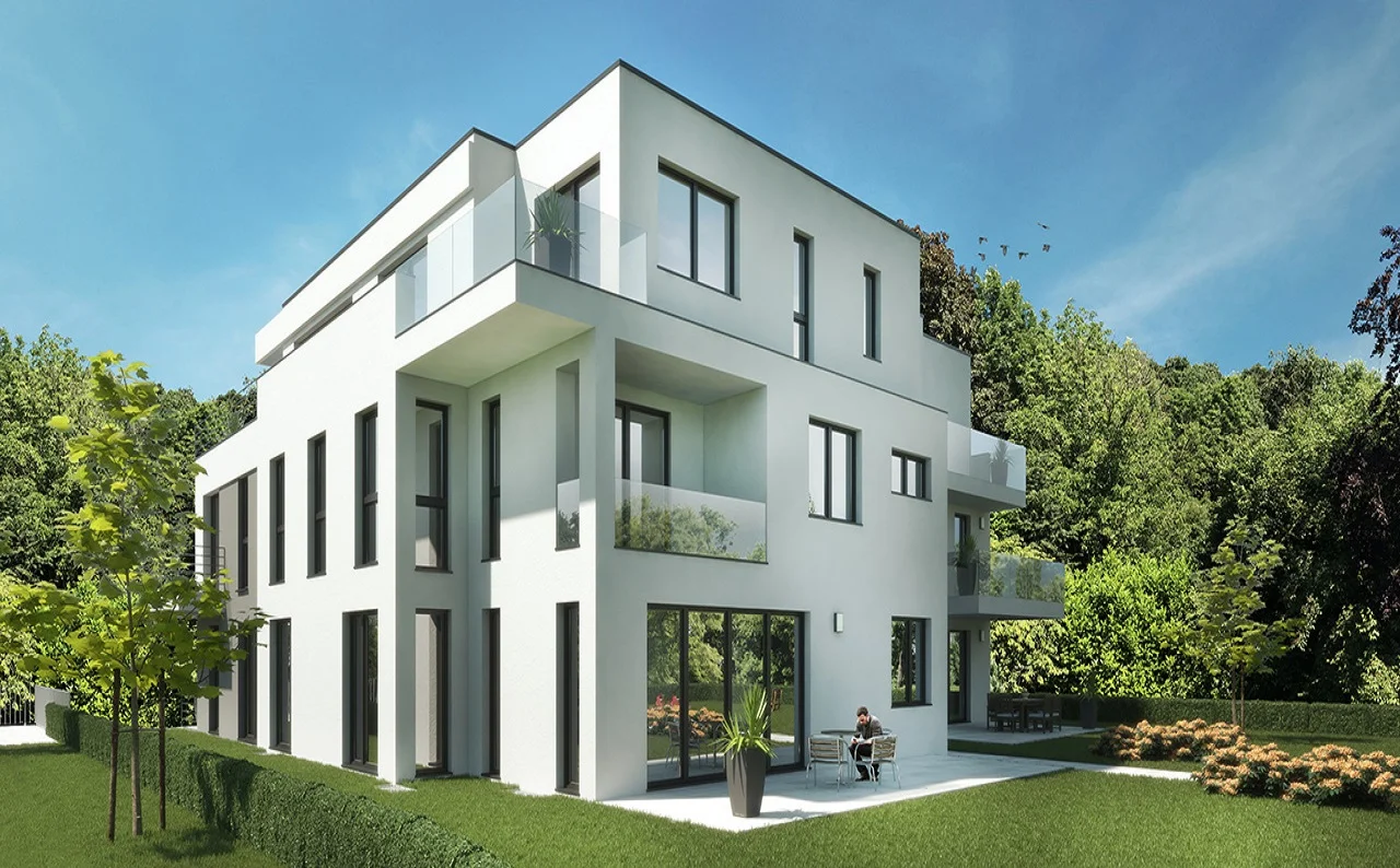 Neubau eines 6-Familienhauses mit Garagen in Frankfurt am Main