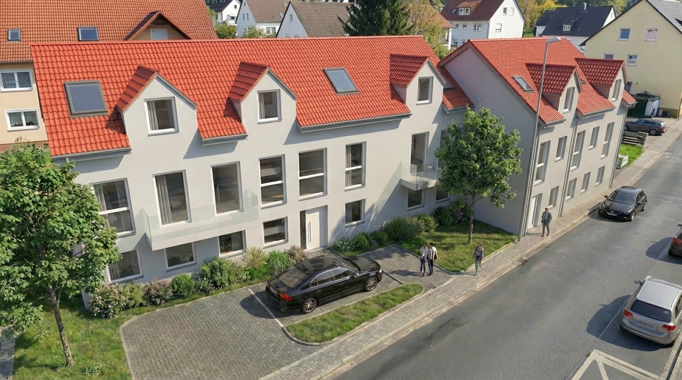 Neubau eines Mehrfamilienhauses mit Tiefgarage in Gelnhausen-Meerholz